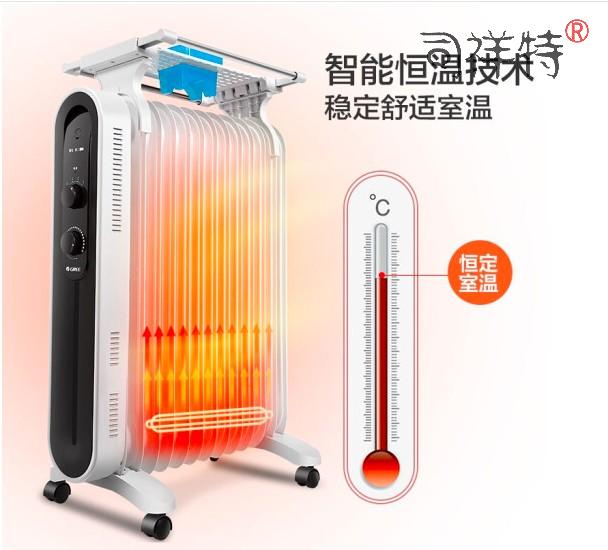 格力 NDY18-X6121 取暖器2100W电油汀电暖器片13片电暖气 SKU:SXT10145492